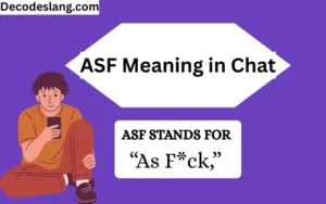 ASF Meaning in Text