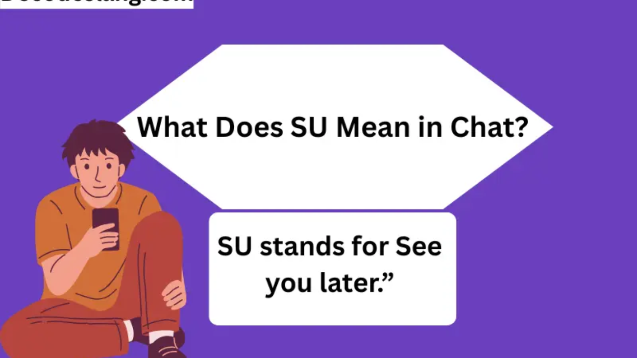 SU MEANING IN CHAT